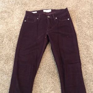 Lucky Brand purple legging jeans
